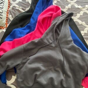 4 Crop Hoodies